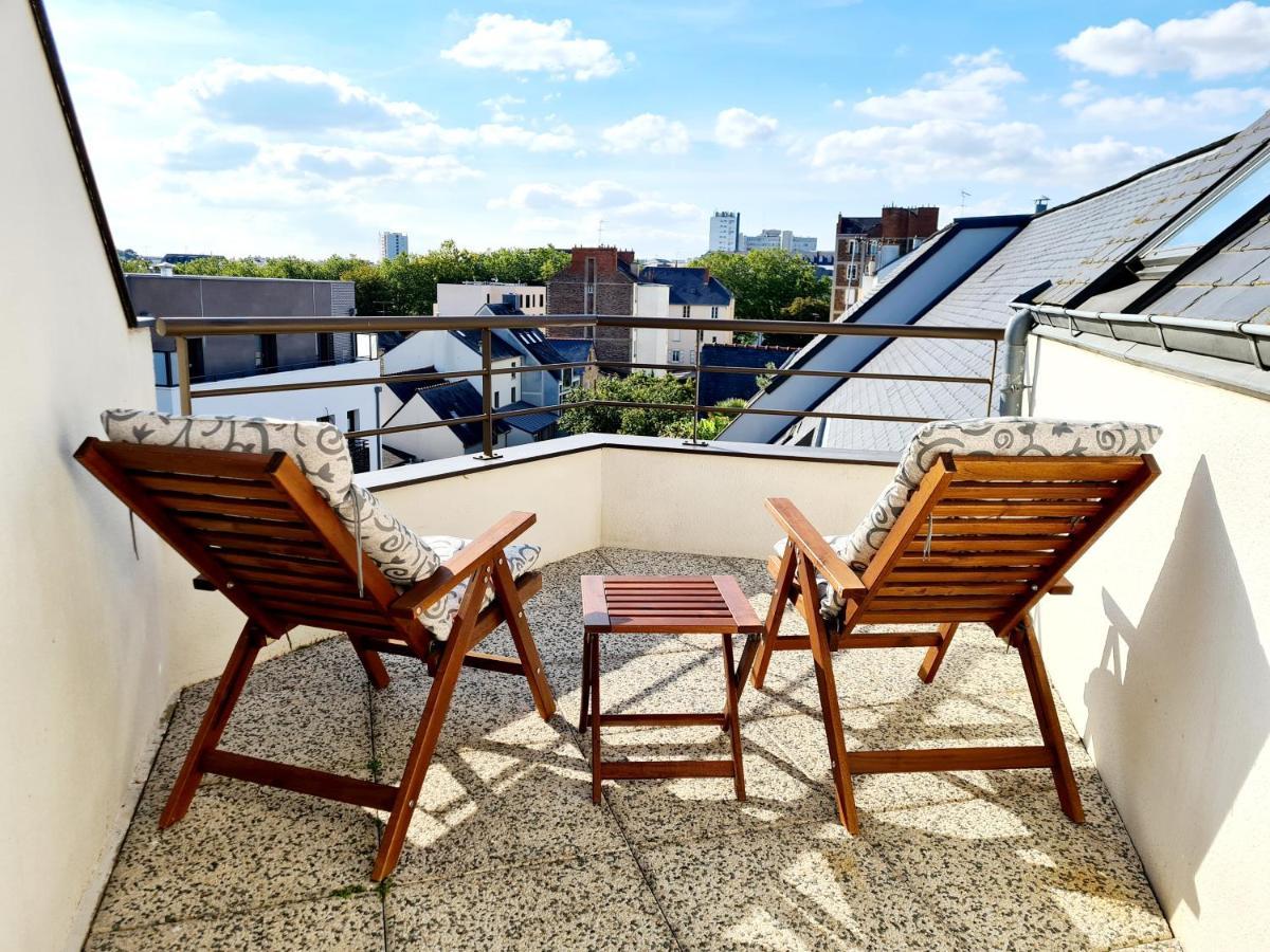 Chambre Avec Terrasse Privative Ренн Экстерьер фото